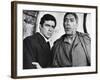 Zorba the Greek, L-R, Alan Bates, Anthony Quinn, 1964-null-Framed Photo