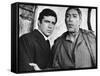 Zorba the Greek, L-R, Alan Bates, Anthony Quinn, 1964-null-Framed Stretched Canvas