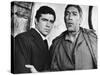 Zorba the Greek, L-R, Alan Bates, Anthony Quinn, 1964-null-Stretched Canvas