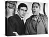 Zorba the Greek, L-R, Alan Bates, Anthony Quinn, 1964-null-Stretched Canvas