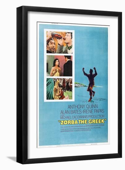 Zorba the Greek-null-Framed Art Print