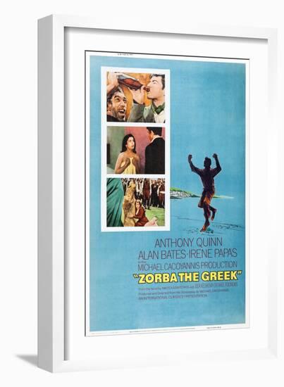 Zorba the Greek-null-Framed Art Print