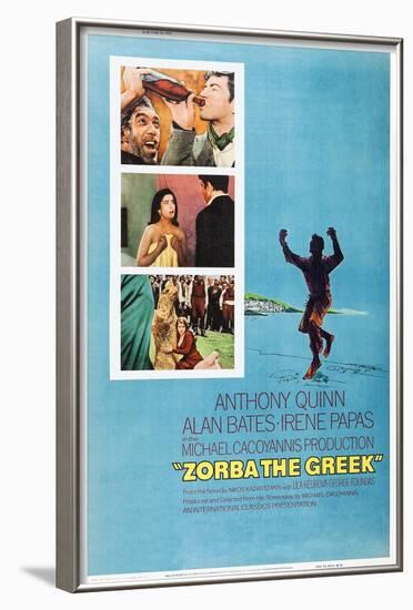 Zorba the Greek-null-Framed Art Print