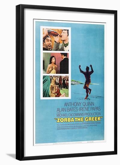 Zorba the Greek-null-Framed Art Print