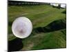 Zorbs People Moving Inside Balls on Lawn, Rotorua, New Zealand-John Banagan-Mounted Premium Photographic Print