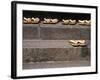 Zori Sandals on Steps of a Shrine, Kyoto, Japan-Nancy & Steve Ross-Framed Photographic Print