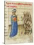 Zoroaster with Two Demons (Miniature from Pseudo-Aristotle Secretum Secretoru), 1425-null-Stretched Canvas