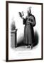 Zoroastrian High Priest Reciting before the Sacred Fire, 19th Century-null-Framed Giclee Print