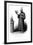 Zoroastrian High Priest Reciting before the Sacred Fire, 19th Century-null-Framed Giclee Print