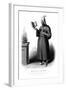 Zoroastrian High Priest Reciting before the Sacred Fire, 19th Century-null-Framed Giclee Print