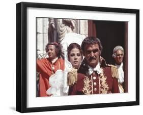 Zorro by Duccio Tessari with Ottavia Piccolo and Stanley Baker, 1975 (photo)-null-Framed Photo