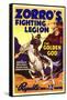 Zorro's Fighting Legion, 1939-null-Framed Stretched Canvas