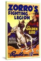 Zorro's Fighting Legion, 1939-null-Stretched Canvas