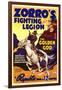 Zorro's Fighting Legion, 1939-null-Framed Art Print