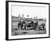 Zouave Ambulance Crew, Civil War-Lantern Press-Framed Art Print