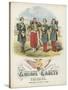 Zouave Cadets Quickstep Sheet Music Cover-null-Stretched Canvas