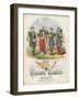 Zouave Cadets Quickstep Sheet Music Cover-null-Framed Giclee Print