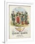 Zouave Cadets Quickstep Sheet Music Cover-null-Framed Giclee Print