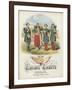 Zouave Cadets Quickstep Sheet Music Cover-null-Framed Giclee Print