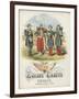 Zouave Cadets Quickstep Sheet Music Cover-null-Framed Giclee Print