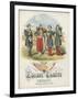 Zouave Cadets Quickstep Sheet Music Cover-null-Framed Giclee Print