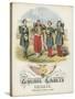 Zouave Cadets Quickstep Sheet Music Cover-null-Stretched Canvas