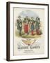 Zouave Cadets Quickstep Sheet Music Cover-null-Framed Giclee Print