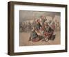 Zouaves in Camp, 1865-Carl Goebel-Framed Giclee Print