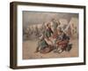 Zouaves in Camp, 1865-Carl Goebel-Framed Giclee Print