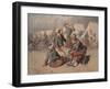 Zouaves in Camp, 1865-Carl Goebel-Framed Giclee Print