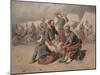 Zouaves in Camp, 1865-Carl Goebel-Mounted Giclee Print