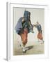 Zouaves of Napoleon III's Imperial Guard, 1856-Bernardo Buontalenti-Framed Photographic Print