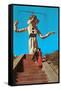 Zozobra Effigy, Santa Fe Fiesta-null-Framed Stretched Canvas