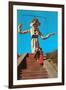 Zozobra Effigy, Santa Fe Fiesta-null-Framed Art Print