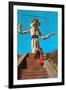 Zozobra Effigy, Santa Fe Fiesta-null-Framed Art Print