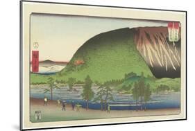 Zozu Mountain in Sanuki Provinces, August 1857-Utagawa Hiroshige-Mounted Giclee Print