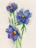 Blue Flowers-ZPR Int’L-Giclee Print