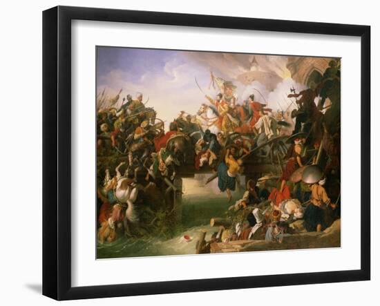 Zrinyi's Outburst-Johann Peter Krafft-Framed Giclee Print