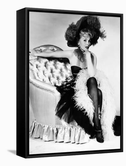 Zsa Zsa Gabor. "Moulin Rouge" 1952, Directed by John Huston-null-Framed Stretched Canvas