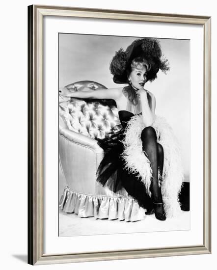 Zsa Zsa Gabor. "Moulin Rouge" 1952, Directed by John Huston-null-Framed Photographic Print