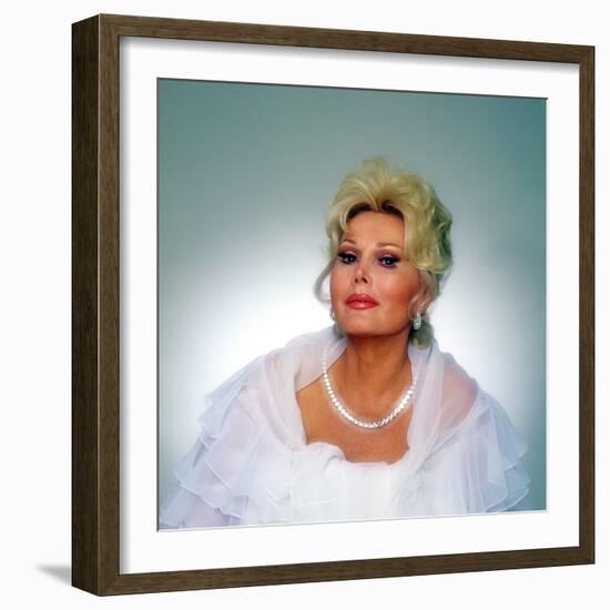 Zsa Zsa Gabor-null-Framed Photo