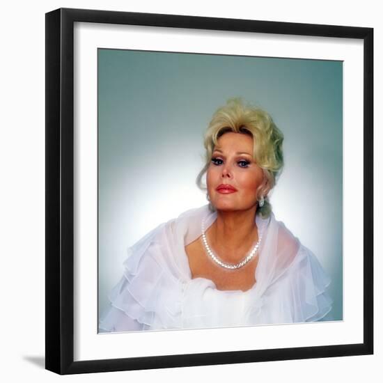 Zsa Zsa Gabor-null-Framed Photo