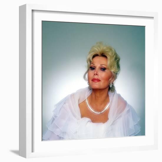 Zsa Zsa Gabor-null-Framed Photo