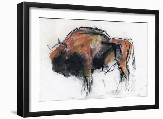 Zubre, Bialowieza-Mark Adlington-Framed Giclee Print