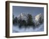 Zugspitze, Lake Eibsee, Werdenfelser Land, Garmisch-Partenkirchen, Bavaria Germany-Martin Zwick-Framed Photographic Print