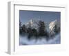 Zugspitze, Lake Eibsee, Werdenfelser Land, Garmisch-Partenkirchen, Bavaria Germany-Martin Zwick-Framed Photographic Print