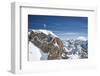 Zugspitze Mountain Top with Snow in Winter, Bavarian Alps, Germany-Sheila Haddad-Framed Photographic Print