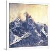 Zugspitze Mountain-Eugen Bracht-Framed Art Print