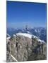 Zugspitze Peak 2963M, Highest Mountain in Germany, Bavaria, Germany-Hans Peter Merten-Mounted Photographic Print