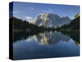 Zugspitze, Seebensee, Miemingen Mountains, Tyrol, Austria-Rainer Mirau-Stretched Canvas